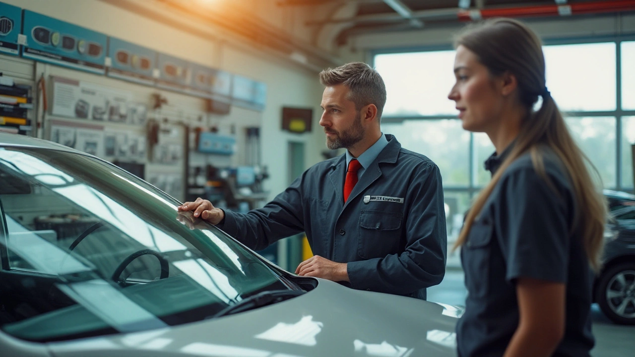 Cena multifokálních skel při výměně autoskla