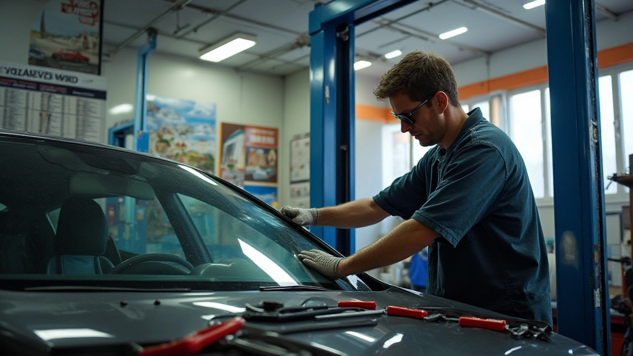 Cena výměny autoskla a co o ní vědět